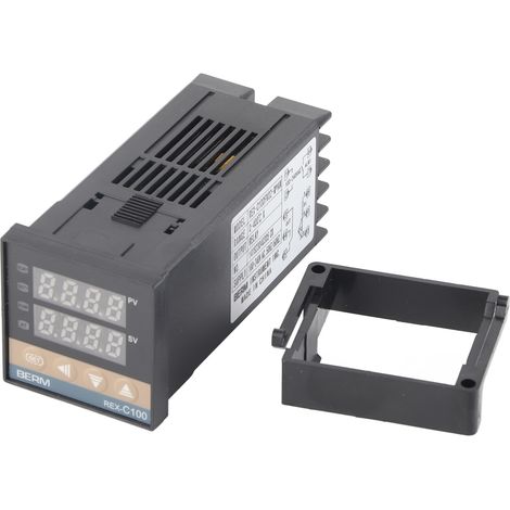 Rex-c100 Digitaler Pid-temperaturregler, Thermostat, Temperaturregler 100-240v, Relaisausgang 1500vac, 14 Bit