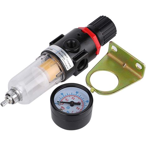 Hochwertiger, Langlebiger, Gut Ablesbarer Luftfilterregler, Öl-wasser-abscheider Aus Aluminium Und Kunststoff, 0-150 Psi, Für Luftkompressoren Und Druckluftwerkzeuge.