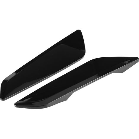 2-teiliges Set Für Bmw 5er G30 (2017–2018) Kotflügel-lüftungsauslassabdeckung, Zieraufkleber, Klavierlack Schwarz