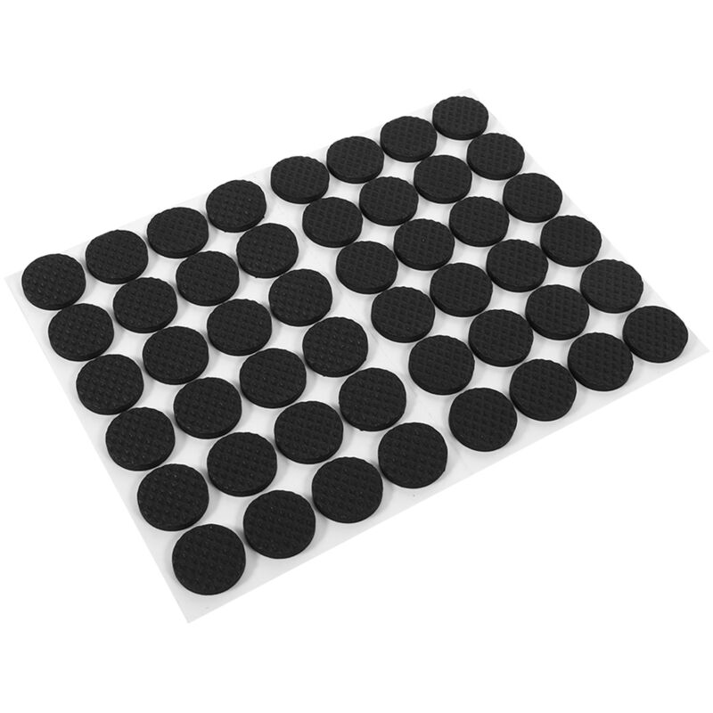 48 Schwarze, Rutschfeste, Selbstklebende Bodenschoner Für Möbel, Sofa, Tisch, Stuhl, Gummifüße