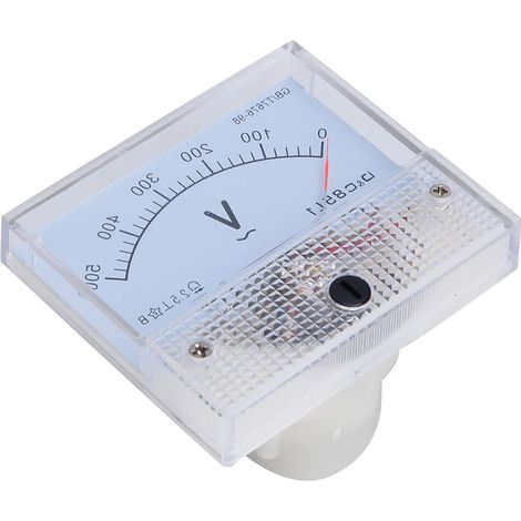 Wechselstrom-zeigervoltmeter 0-500v, Esp32 Skalenbereich Spannungsprüfgerät Detektor Panelmeter