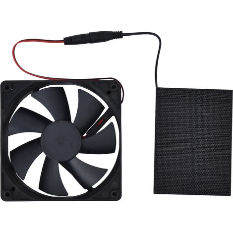 Solarpanel-set, 5v Multifunktions-solarventilator, Tragbarer Abluftventilator Für Den Außenbereich, Mini-solarventilator Für Kleine Hühnerställe, Gewächshäuser, Hundehütten