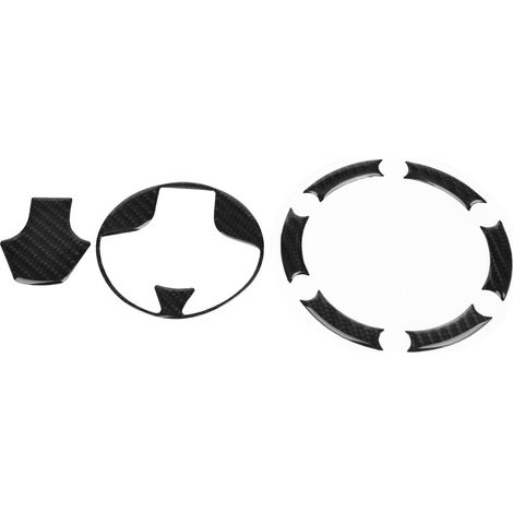 Auto-dekor-abdeckung Aus Kohlefaser-emblem-aufkleber Für Kawasaki