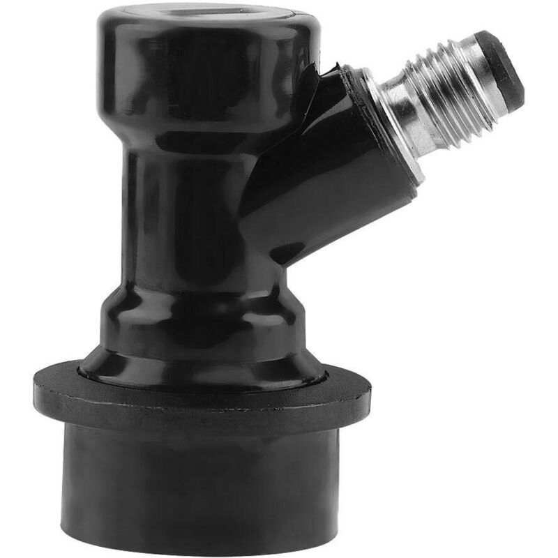 Keg Ball Lock Disconnect, /4mfl Ball Lock Disconnect For Homebrawing Beer Limonade Flüssigkeitsanschluss (schwarz)