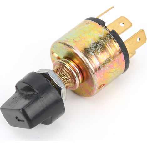 3-stufiger Klimaanlagen-lüfterschalter, Universeller Drehknopf Aus Kunststoff Für Pkw Und Lkw, 12 V/24 V