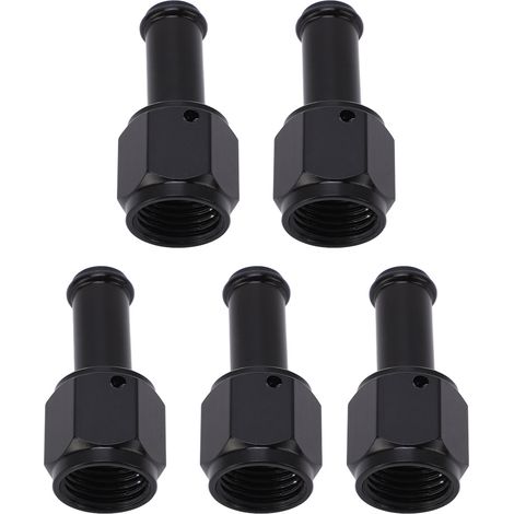 5-teiliger 6an-innengewinde-auf-5/16-npt-adapter Aus Aluminiumlegierung, Innengewinde-auf-außengewinde-adapter