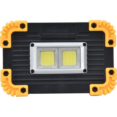 Mini-led-cob-flutlicht, Notflutlicht, Usb-ladefunktion, Doppelquadrat-campingleuchte, Zeltarbeitsleuchte Für Den Außenbereich