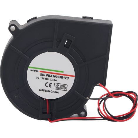 12v 2,4a Doppelkugel-turbinen-luftgebläse Zur Kühlung Von Grill-, Camping- Und Picknick-heizgeräten