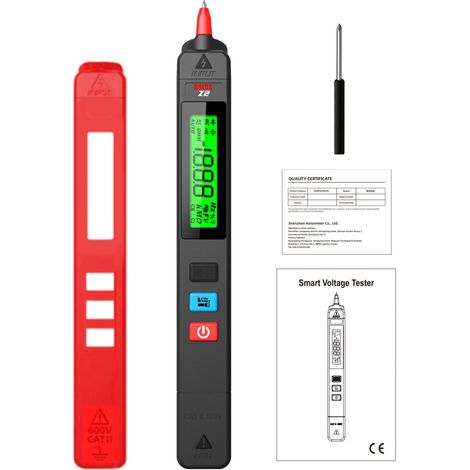 Trms Smart Pen Tester + Silikonhülle, Batterielos