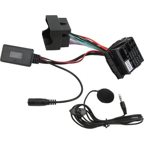 Kompletter Kabelbaum Für Das Autoradio Rd4, 40-polig, Mit Bluetooth-mikrofon Und Aux-in-kabeladapter Als Ersatz Für Citroën C2, C3, C4 Und C6