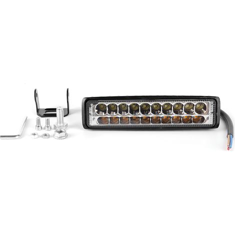 60w 20 Led Zweifarben-fahrscheinwerferleiste Für Auto/motorrad-arbeitsscheinwerfer