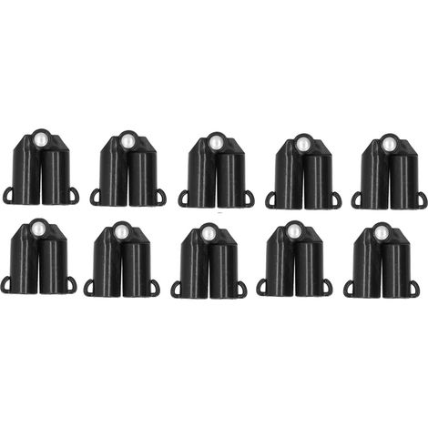 10 Stück Bfork Gartenverbindungsstücke Für Kletterpflanzenpfähle, Stützverbinder (16 Mm Innendurchmesser)