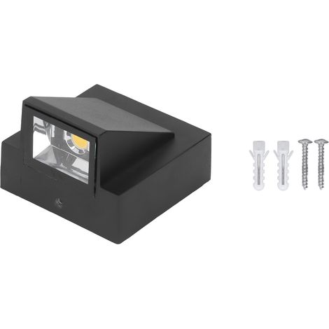 Ip67 Wasserdichte Led-wandleuchte 90265v, Warmes Licht Für Den Außenbereich, Geeignet Für Garten Und Terrasse