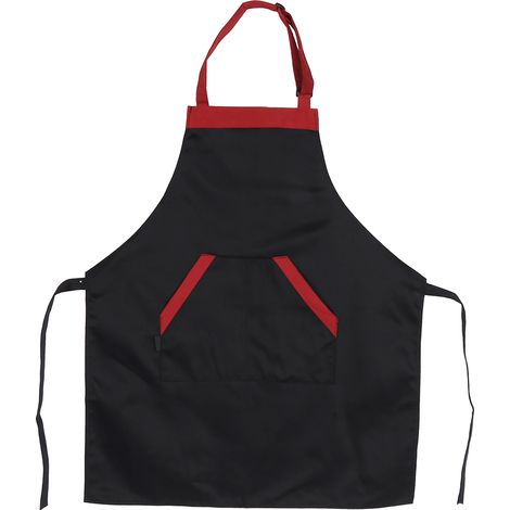 Praktische Unisex-kochschürze, Restaurant- Und Küchenschürze, Schwarz