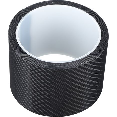 Carbonfaserstreifen, Kratzfester Carbonfaser-schutzfilm, Trocken-carbonfaser-detailing-vinyl-wrap-streifen, Autotürkantenschutzaufkleber (7 Cm 3 M)