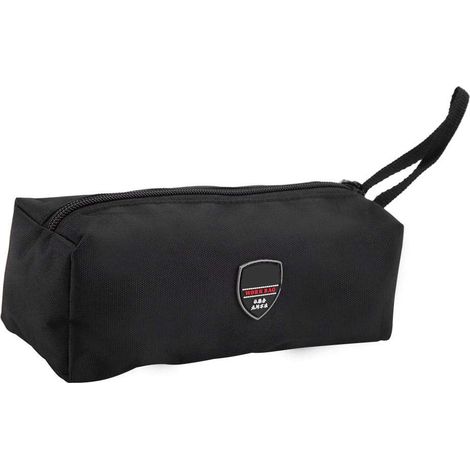 Tragbare, Multifunktionale Werkzeugtasche Aus Oxford-canvas Mit Reißverschluss Für Schraubendreher, Zangen, Schraubenschlüssel, Gartengeräte (schwarz)