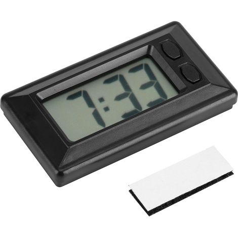 Digitales Lcd-display Für Autoarmaturenbretter, Büroarmaturenbretter, Elektronische Uhr, Datums-, Zeit- Und Kalenderanzeige