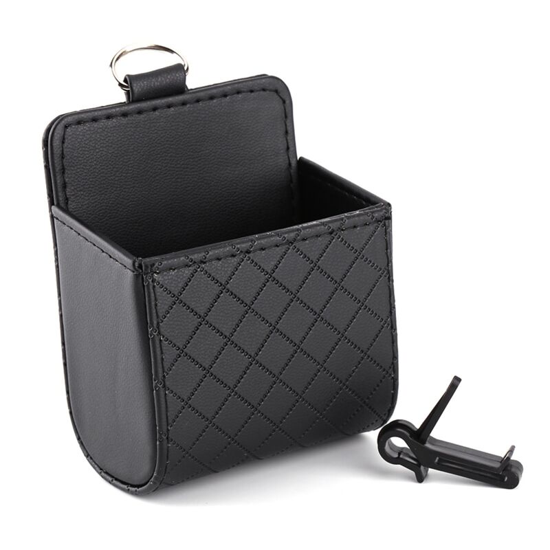 Aufbewahrungstasche Für Lüftungsschlitze Im Auto, Handyhülle, Box, Tasche, Schwarz