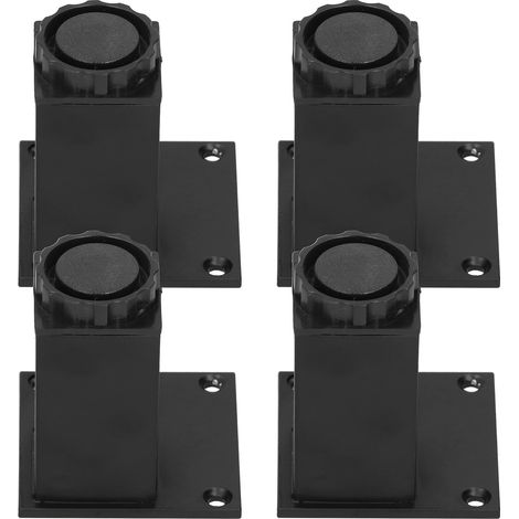 Quadratische Stütze Aus Aluminiumlegierung, Höhenverstellbares Möbelbein, 4 Stück/set Für Sofa/schrank, 80 Mm