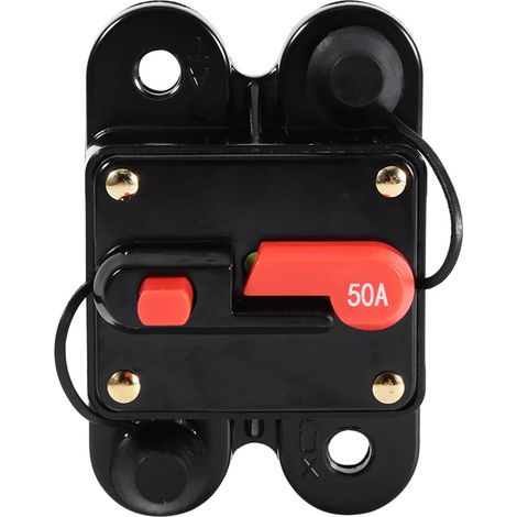 50-100-a-sicherungshalter Mit Rückstellfunktion Für Pkw Und Boote, Wasserdicht, 12–24 V, Neu, 50 A