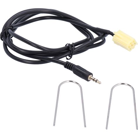 59,1 Zoll Langes 6-poliges Aux-in-kabel Mit 3,5-mm-audioeingangsadapterbuchse Als Ersatz Für Fiat Grande Punto