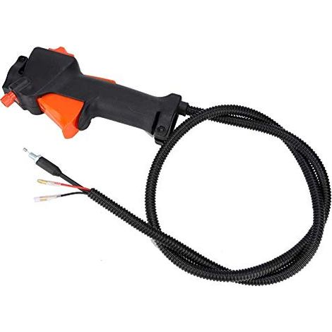 Gasgriffschalter-baugruppe Mit Kabel, Geeignet Für Trimmer, Freischneider Und Rasenmäherzubehör. Universelles Bedienhebel-set.