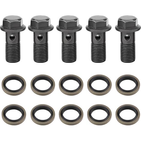 Stück Hohlschrauben Und Unterlegscheiben Für Motorrad-bremssattel-hauptbremszylinder M10 X 1,25 Mm