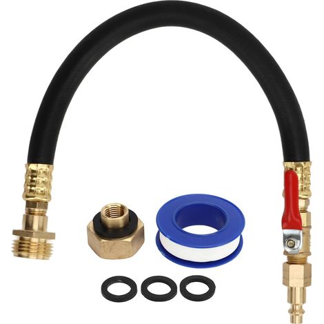 Kombiniertes Frostschutzset Mit Schlauchadapter Für Wohnmobile Und 1/4"-us-schnelladapter Für Winterbewässerungssysteme