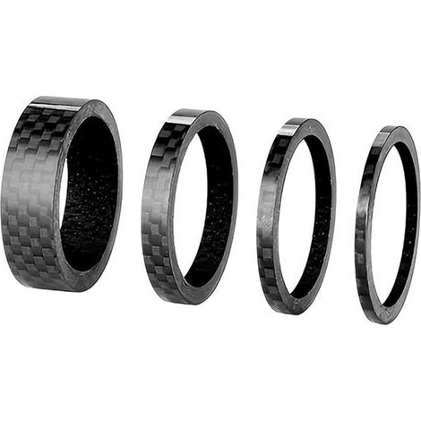 4-teiliger Lenkkopfspacer Aus Carbonfaser, Fahrradgabelspacer, Für Rennräder Und Mountainbikes, 3 Mm/5 Mm/10 Mm/15 Mm