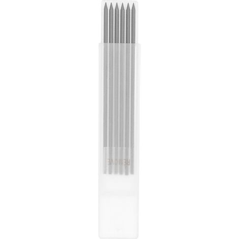 2,8-mm-zimmermannsbleistiftmine, Hb-markierwerkzeug-set Für Holzbearbeitung, Schwarzer Graphit, 6 Stück
