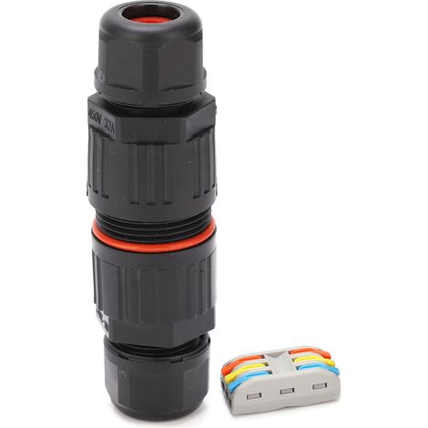 Ip68 Wasserdichter, Flammhemmender Pa66-drahtverbinder Für Lampenzubehör Cdf-200/3 (pct23)
