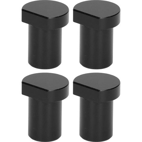 Tischanschlagblöcke Für Die Holzbearbeitung, Multifunktionale Werkbank, Bremsanschläge, 20 Mm Durchmesser, Schwarz, 4 Stück