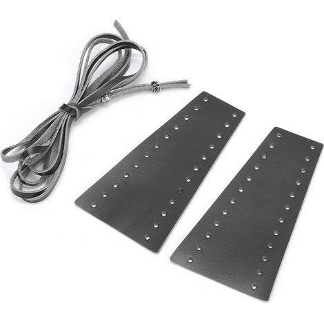 Zweiteiliger Motorrad-bremshebel-kupplungsdeckel Aus Mikrofaserleder, 15–18 Mm, Schwarz