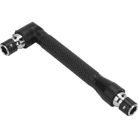 Mini-doppelschraubendreher In L-form Aus Verzinktem Stahl, Steckschlüssel, 1/4"-werkzeug