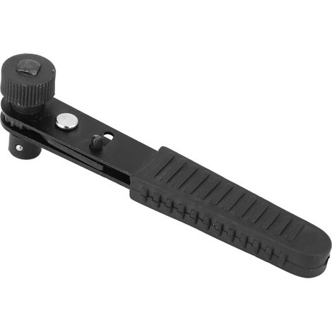 90°-winkel-ratschenschlüssel Aus Stahl, Schwarz, 1/4", Schraubendreherhülse, Handwerkzeug