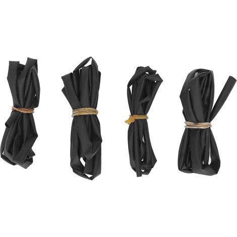 Schrumpfschlauch-set Mit Verschiedenen Isolierbändern, 4 Stück, 3 Mm, 4 Mm, 5 Mm, 6 Mm, 1 Meter