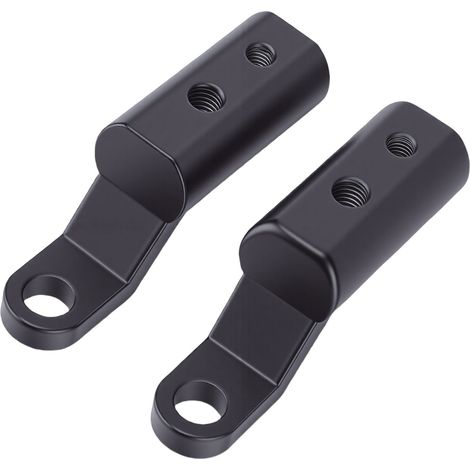 Motorradspiegelverlängerungen Aus Aluminiumlegierung, 2 Stück, Spiegelverlängerungsstange Mit Halterung Für Handyhalterung, Usb-ladegerät, Gps-scheinwerfer