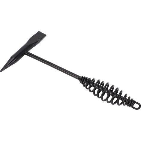 Multifunktionaler Doppelkopf-schweißhammer, Schlackenentfernungswerkzeug Aus Hochkohlenstoffhaltigem Stahl Mit Spiralfedergriff, 300 G