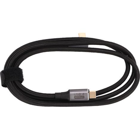 1,2 M Langes Usb-c-kabel, Hohe Übertragungsgeschwindigkeit Von 40 Gbit/s, Schnelles Laden Im Rechten Winkel