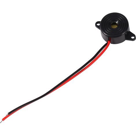 Piezoelektrischer Akustischer Alarm, 3–24 V, Dauerton, 100 Mm Kabellänge