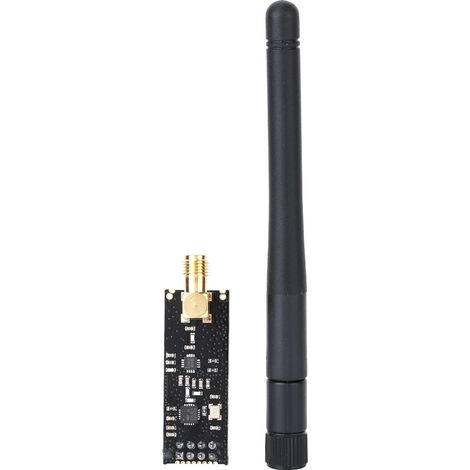 Nrf24l01 2,4-ghz-funkmodul Mit Sende- Und Empfangsleistung (pa) Und Rauscharmem Verstärker (lna) Für 1100 M Reichweite Und Sma-antenne
