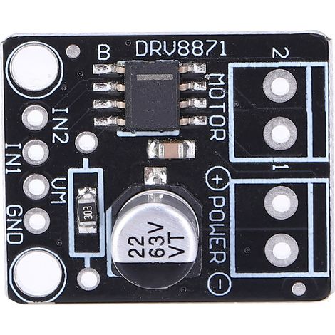 Drv8871 Bob Dc-motorsteuerplatine, 3,6-a-steuermodul Mit Pwm-steueranschluss Für Drucker, Elektrogeräte Und Industrieanlagen