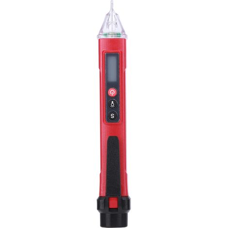 Berührungsloser Digitaler Strom- Und Spannungsprüfer, Prüfstift, Messgerät Ac121000v (rot/schwarz)
