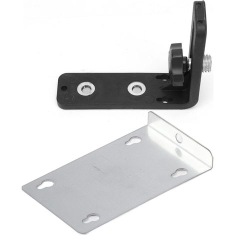 Wandhalterung Für Nivelliergerät, Feste 5/8-zoll-halterung, Robuste Universal-abs-metallhalterung, Einfache Montage, Magnetische L-form Für Zusätzliche Messungen
