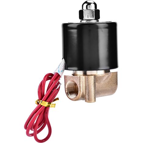 Normalerweise Geschlossenes, Direktwirkendes, Ip65-geschütztes Elektrisches Magnetventil Aus Messing Für Luft Und Wasser