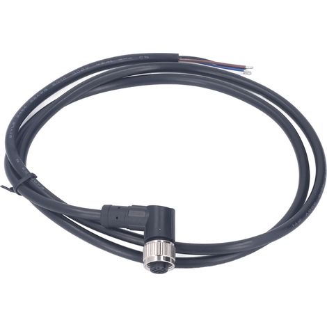 M12-kabel, 4-poliger Luftfahrtstecker, Rechtwinkliger Elektrischer Buchsenstecker, 1 M, 250 V Ac/dc Für Maschinen