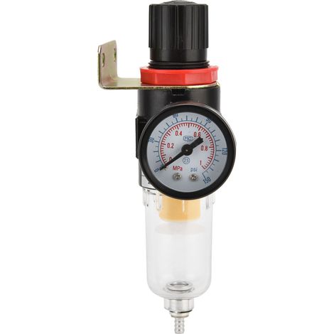 Pneumatischer Filterregler, Luftaufbereitungseinheit, Wasserabscheider, Kondensatableiter Mit Manometer Afr2000
