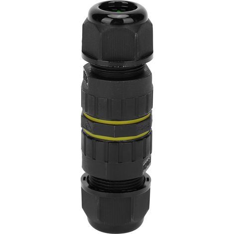 Wasserdichter Elektrischer Kabelverbinder, 3-adrige Außenkabelmuffe M16-3p Ip68 0,5–1,5 Mm² 3,5–7 Mm