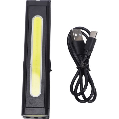 Cob-led-arbeitsleuchte Mit Magnetischem Fuß, Lineal, Wiederaufladbarem, Tragbarem Taschenstift, Taschenlampe Für Inspektionen Und Kfz-notfallreparaturen