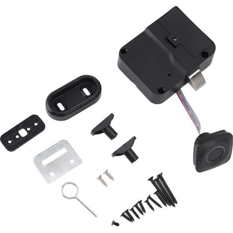 Schrankschloss Mit Fingerabdrucksensor, Intelligentes, Schlüsselloses Biometrisches Schubladenschloss, Batteriebetrieben, Für Kleiderschrank